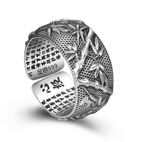 STERLING SILVER ETHNIC BUDDHA RING - ALKATEURE COLLECTIONS