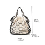 TRENDING HOLLOW DRAWSTRING TOTE - ALKATEURE COLLECTIONS