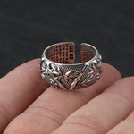 STERLING SILVER ETHNIC BUDDHA RING - ALKATEURE COLLECTIONS