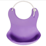 WASHABLE SILICONE BABY FEEDING BIB - ALKATEURE COLLECTIONS