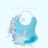 WASHABLE SILICONE BABY FEEDING BIB - ALKATEURE COLLECTIONS