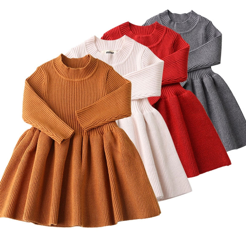 2022 Autumn winter Thick with velvet girls dress thickening Pure cotton  Fashion Lotus leaf edge kids Dresses Children clothes - Price history &  Review