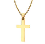 MENS CROSS PENDANT NECKLACE - ALKATEURE COLLECTIONS