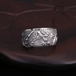 STERLING SILVER ETHNIC BUDDHA RING - ALKATEURE COLLECTIONS