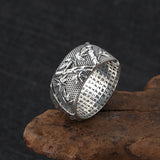 STERLING SILVER ETHNIC BUDDHA RING - ALKATEURE COLLECTIONS