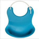 WASHABLE SILICONE BABY FEEDING BIB - ALKATEURE COLLECTIONS