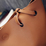 2 IN 1 SOFT LEATHER SHOULDER BAGS - ALKATEURE COLLECTIONS