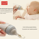 BABY SILICONE SQUEEZE FEEDING BOTTLE - ALKATEURE COLLECTIONS