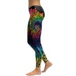 WOMENS MANDALA FLOWER 3D LEGGINGS - ALKATEURE COLLECTIONS