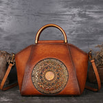 GENUINE LEATHER LADIES RETRO BAG - ALKATEURE COLLECTIONS