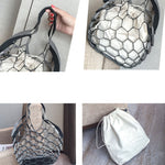 TRENDING HOLLOW DRAWSTRING TOTE - ALKATEURE COLLECTIONS