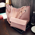 2 IN 1 SOFT LEATHER SHOULDER BAGS - ALKATEURE COLLECTIONS