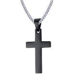 MENS CROSS PENDANT NECKLACE - ALKATEURE COLLECTIONS