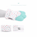 SILICONE BABY TEETHING MITTEN - ALKATEURE COLLECTIONS