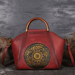 GENUINE LEATHER LADIES RETRO BAG - ALKATEURE COLLECTIONS