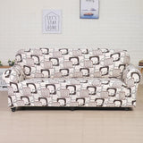 Stretch Sofa Covers Furniture Protector Polyester Loveseat Couch Cover l 1/2/3/4-seater Arm Chair Cover for Living Room - ALKATEURE COLLECTIONS