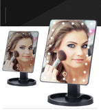 LED LIGHTED TOUCH SCREEN PROFESSIONAL MAKEUP MIRRORS - ALKATEURE COLLECTIONS